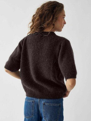 Cardigan ' Kae ' Noella en marron