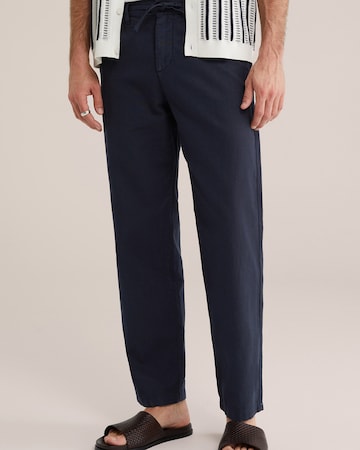 Regular Pantalon WE Fashion en bleu : devant