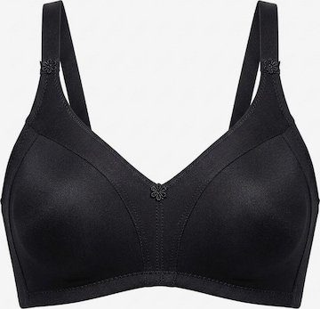 Selene T-Shirt BH 'Selene' in Schwarz: Vorderseite