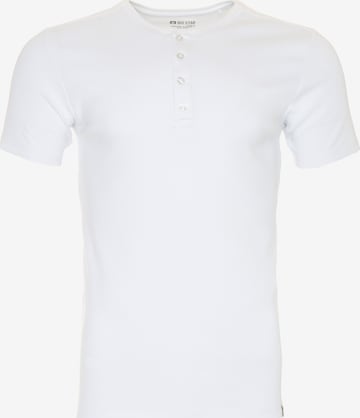 BIG STAR Shirt ' Basicag' in White: front