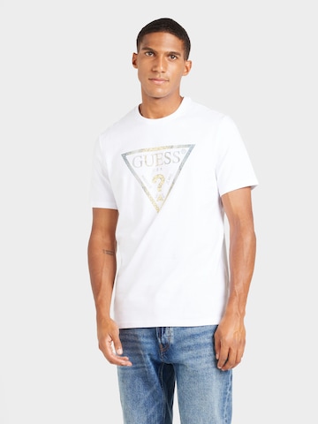 GUESS T-Shirt in Weiß: Vorderseite