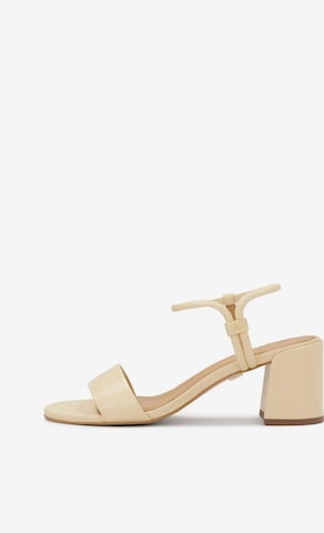 Kazar Sandále - Béžová: predná strana