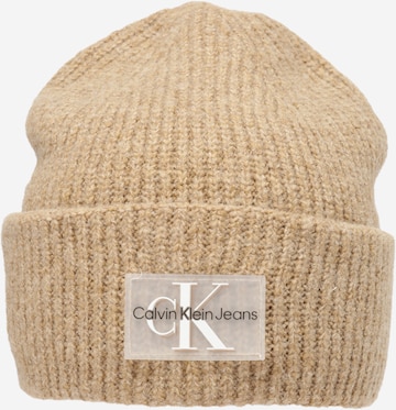 Calvin Klein Jeans Beanie in Brown