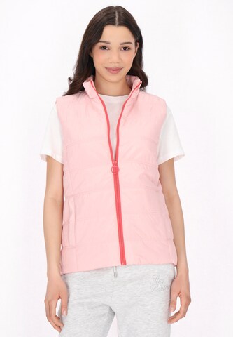 myMo ATHLSR Weste in Pink: Vorderseite
