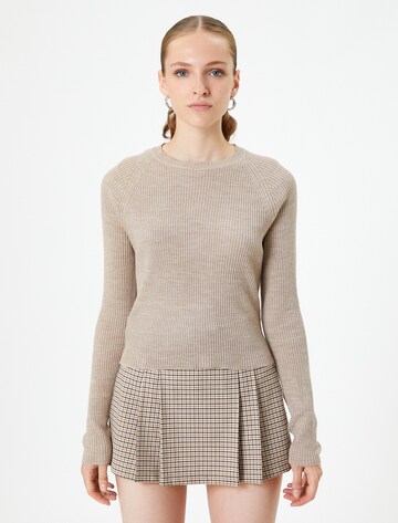 Koton Pullover in Braun: Vorderseite