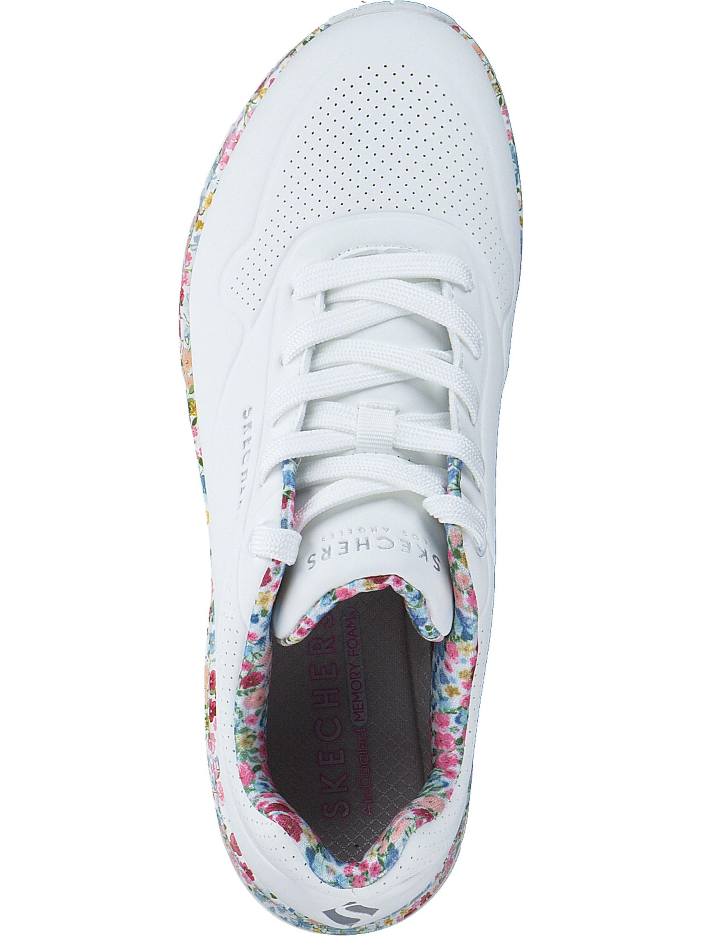 SKECHERS Sneakers 'Uno - Majestic Garden' in White