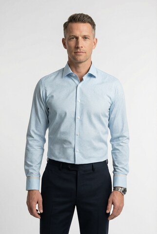 OLYMP Comfort Fit Hemd in Blau: Vorderseite
