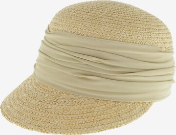 Seeberger Hat & Cap in 56 in Beige: front