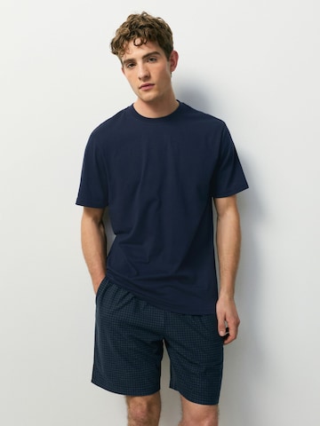 Next Пижама короткая 'Motion Flex' в Синий: спереди