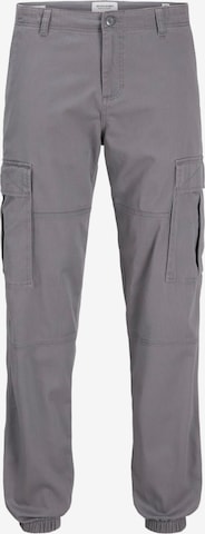 JACK & JONES Конический (Tapered) Брюки-карго 'JPSTKane Jonnie' в Серый: спереди