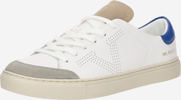 Sneaker low 'Ole' de la 19V69 ITALIA pe albastru: față