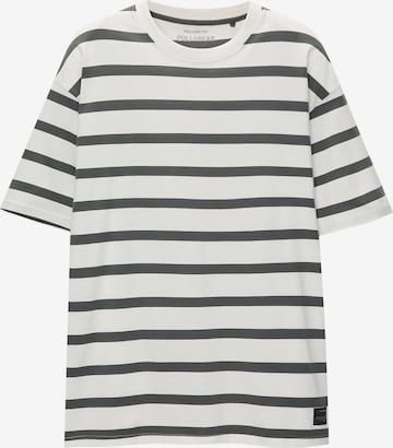 Pull&Bear Shirt in Groen: voorkant