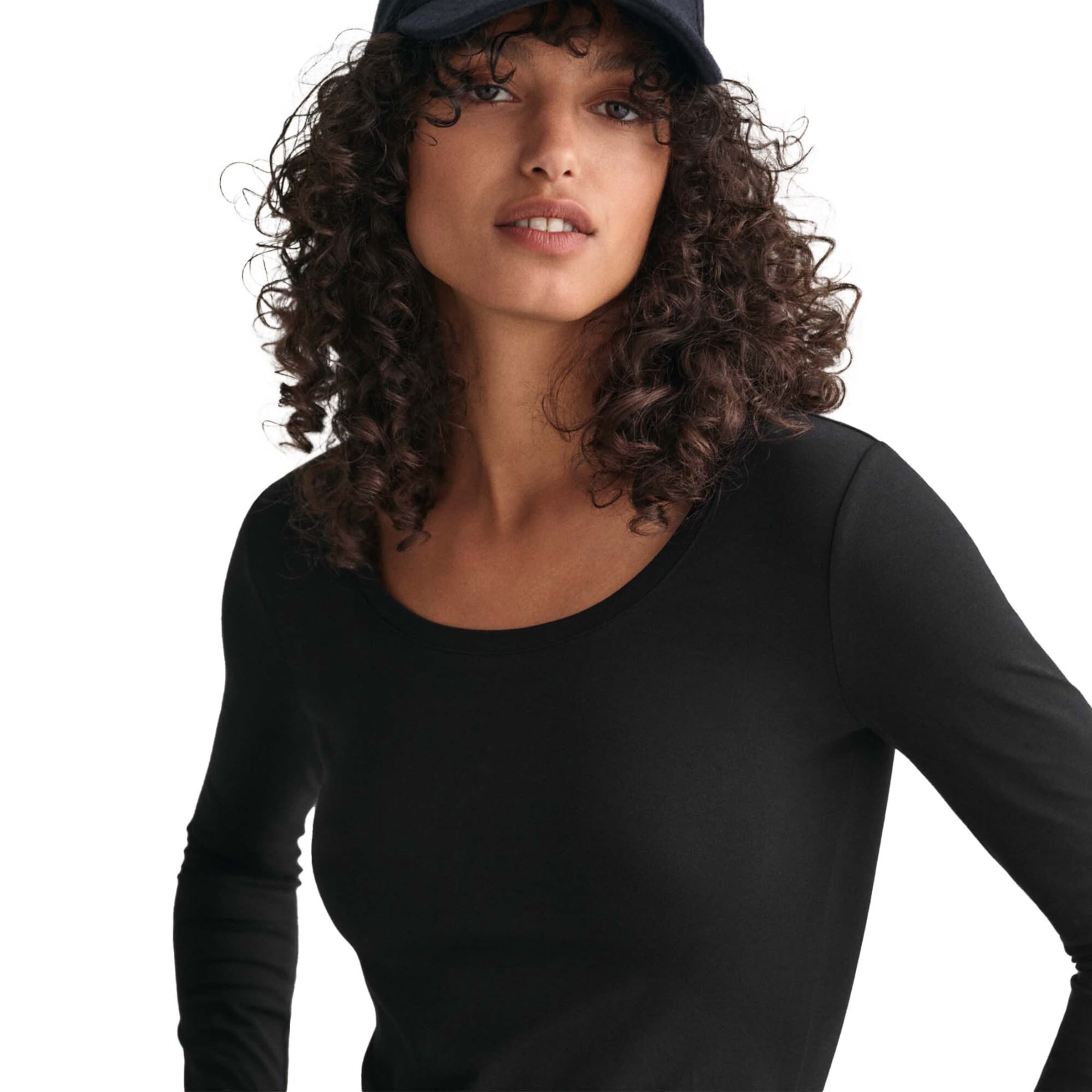 GANTMajica 'ELA' - crna boja