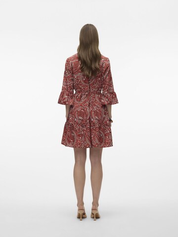 Robe 'ZERA' VERO MODA en marron