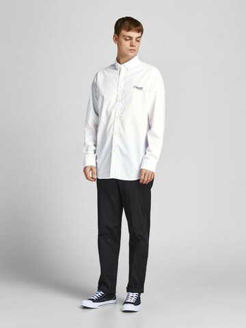 JACK & JONES Regular fit Button Up Shirt 'Brink' in White