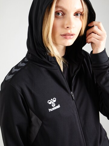 Hummel - Sudadera con cremallera deportiva 'AUTHENTIC' en negro