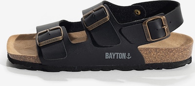 Sandalai 'ACHILLE' iš Bayton, spalva – juoda, Prekių apžvalga