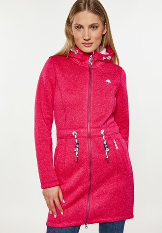 Schmuddelwedda Fleecejacke in Pink: predná strana