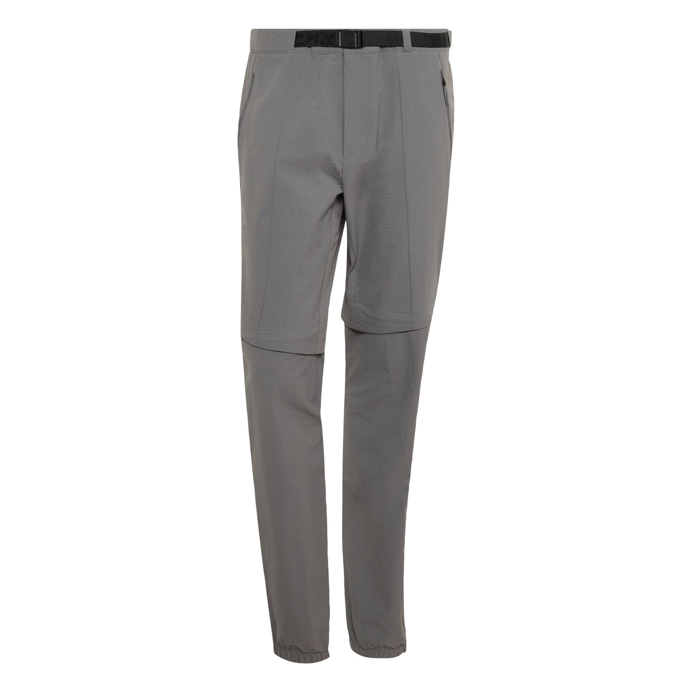 ADIDAS TERREX - Calças outdoor 'Xperior Utilitas' em cinzento: frente