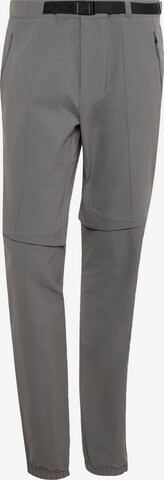 ADIDAS TERREX - Calças outdoor 'Xperior Utilitas' em cinzento: frente
