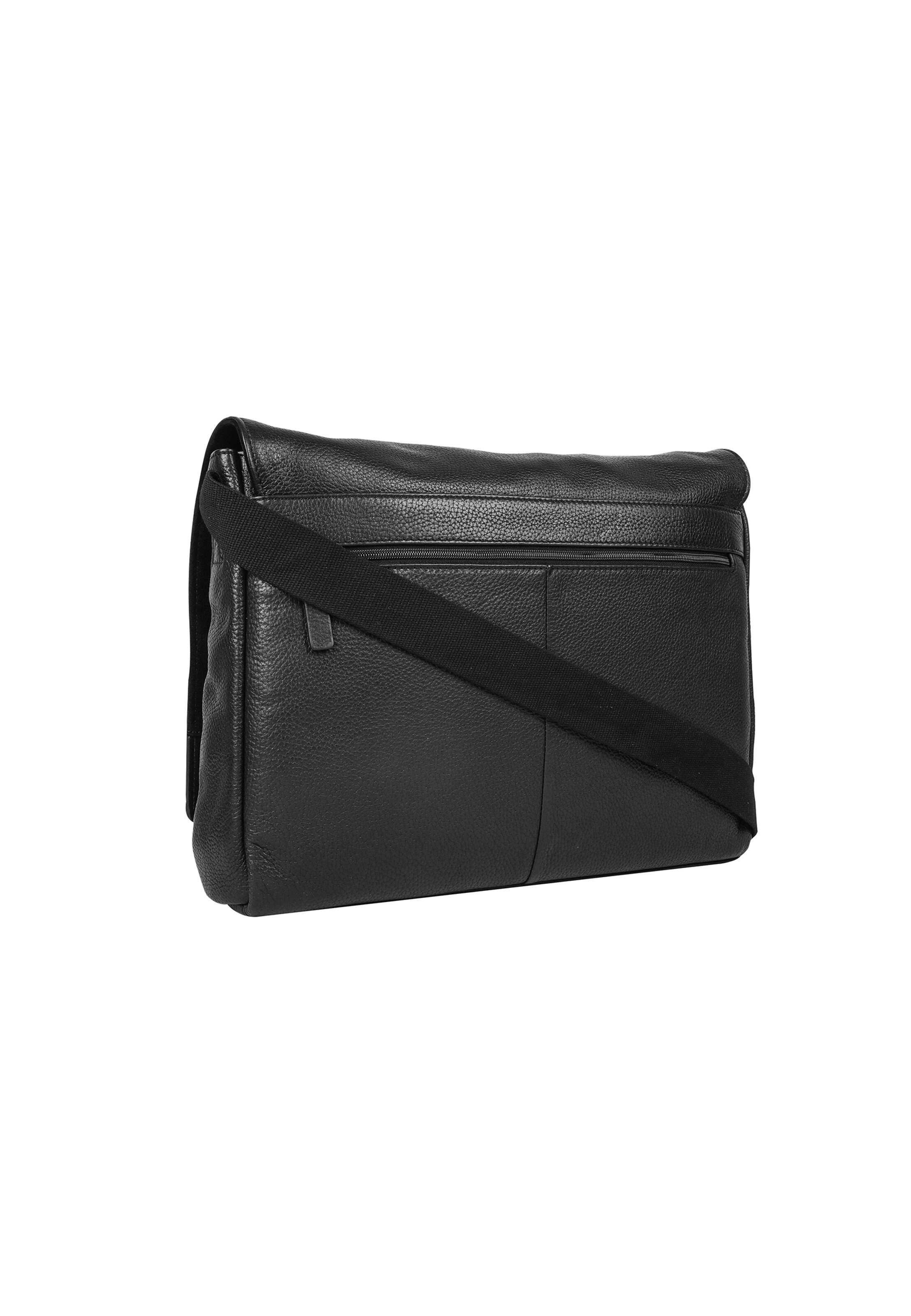 STRELLSON Umhängetasche 'Kennington Jeremy' in Schwarz