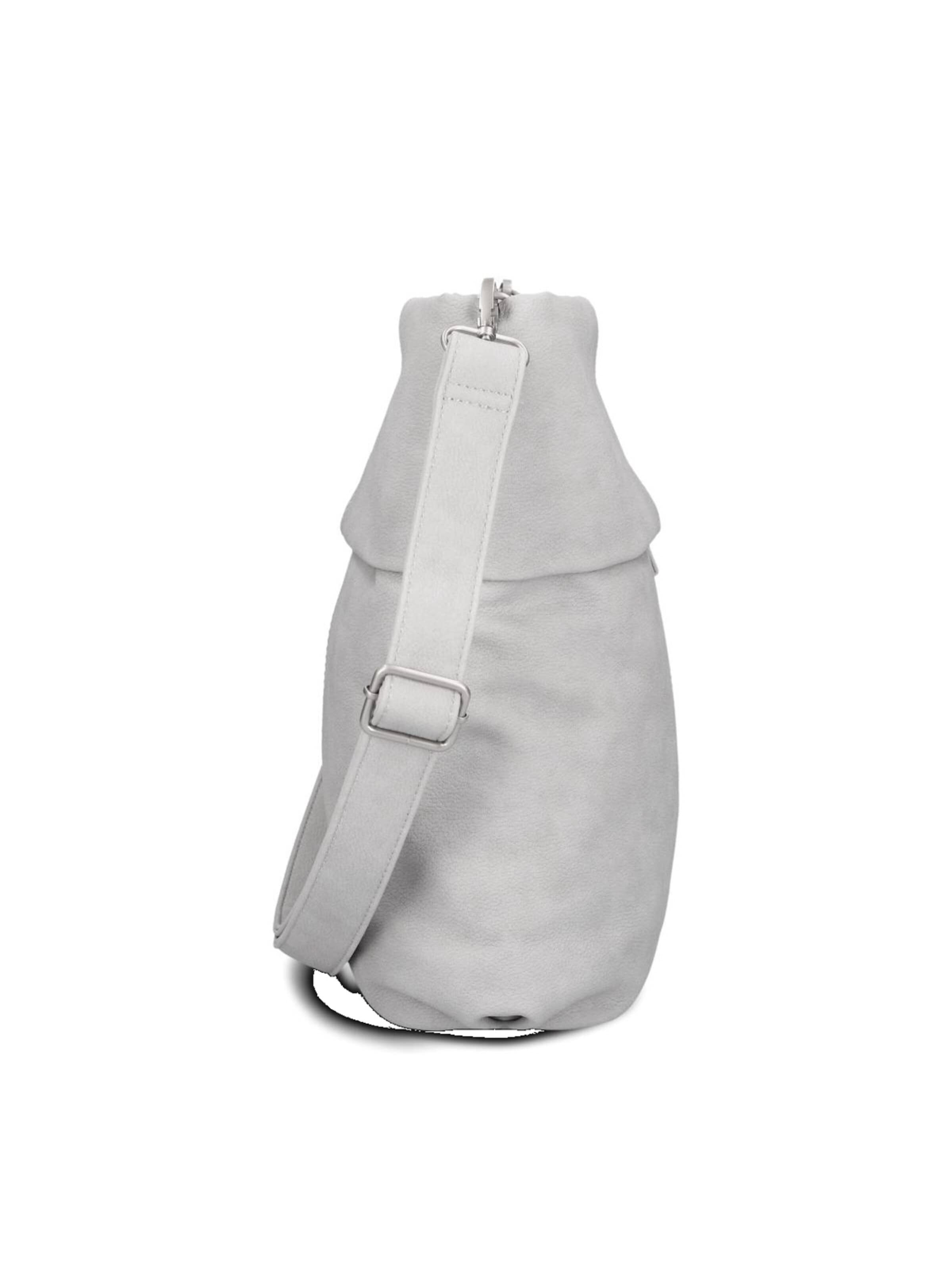 ZWEI Handbag 'MADEMOISELLE.M M12' in Silver