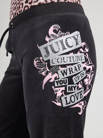 Juicy Couture - regular Pantalón 'WRAP YOU UP' en negro
