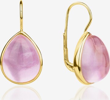 Zoccai Earrings in Gold: front