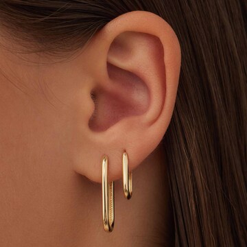 Isabel Bernard Earrings in Gold