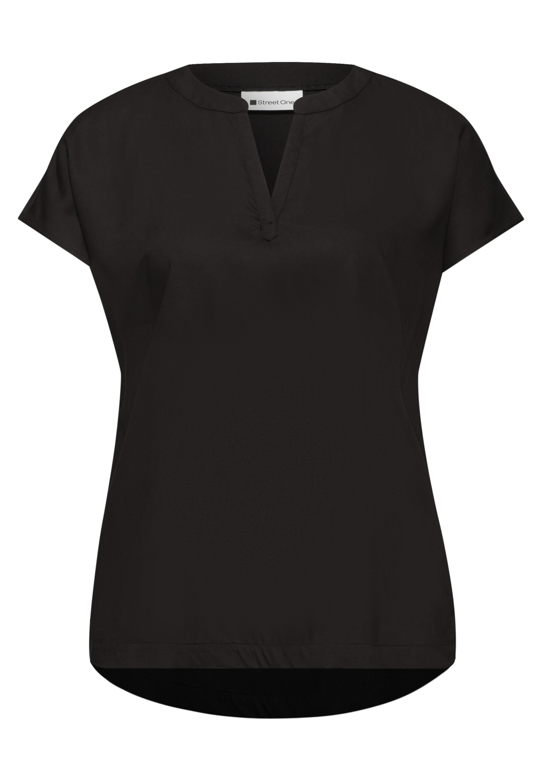 STREET ONE Bluse in Schwarz: Vorderseite