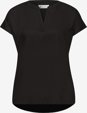 STREET ONE Blouse in Black: front