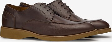 LOTTUSSE Lace-Up Shoes ' Derby Moccasin ' in Brown