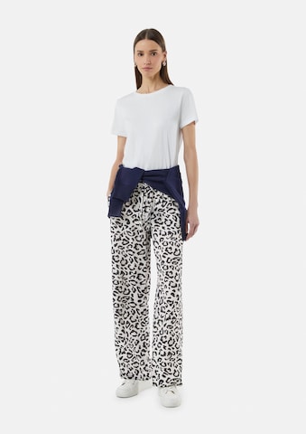 COMMA Wide Leg Hose in Grau
