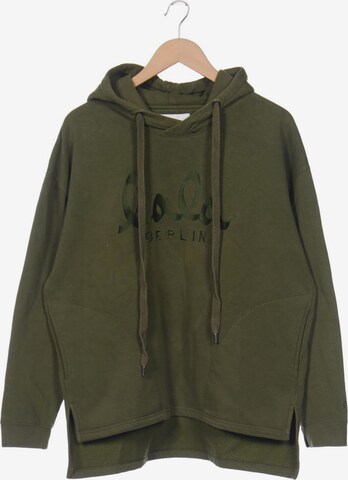 Lala Berlin Sweatshirt & Zip-Up Hoodie in M in Green: front