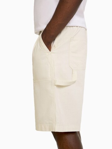 Bershka Regular Broek in Beige