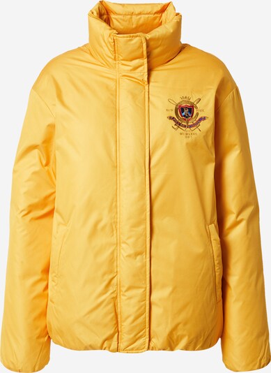Polo Ralph Lauren Vinterjakke 'CARLY' i blå / brun / oransje / hvit, Produktvisning