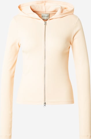 Cardigan 'Selma' Rebirth Studios en beige : devant