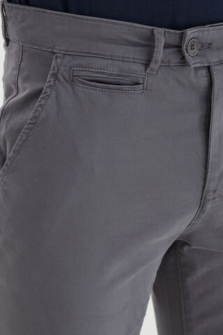 Casual Friday Slim fit Chino Pants 'TORSON' in Grey