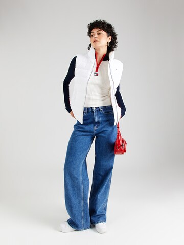 Tommy Jeans Weste in Weiß