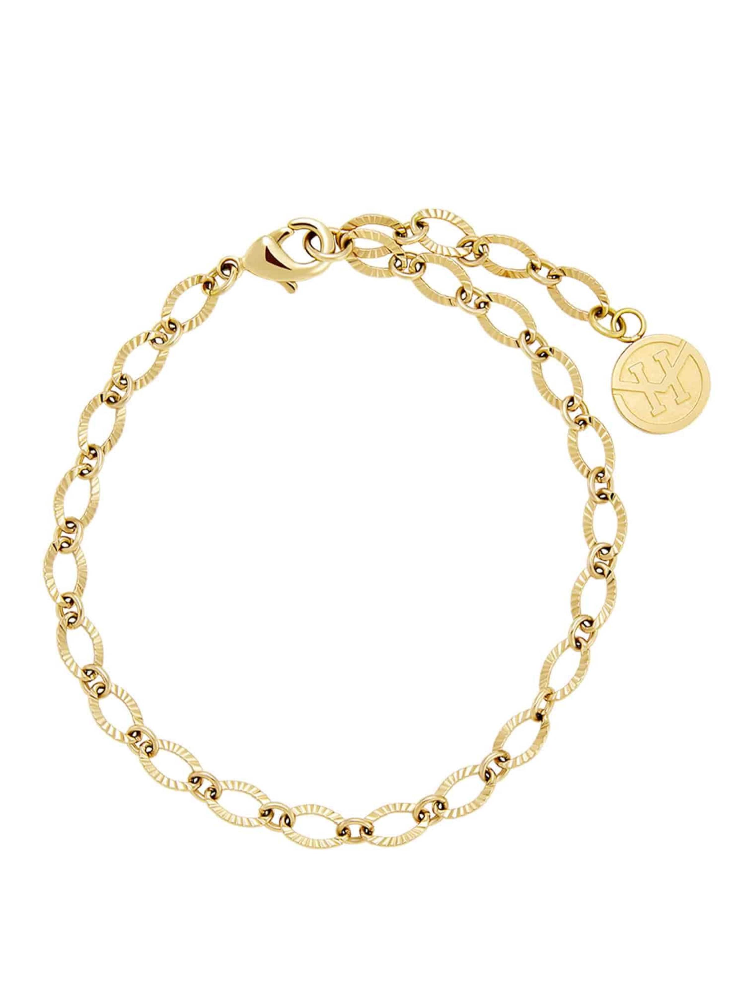 Victoria Hyde Armband 'Cornwall' in Goud: voorkant