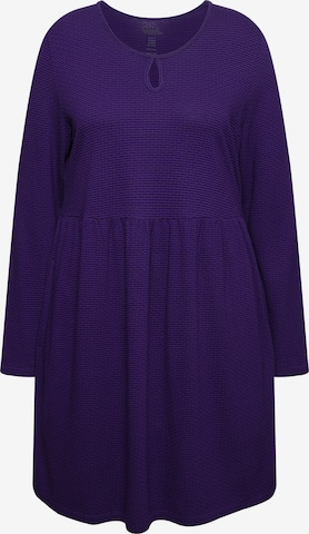 Ulla Popken Shirt in Purple: front