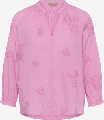 Chemisier 'CUClover' CULTURE en rose : devant