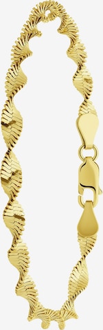 Lucardi Bracelet 'Basic' in Gold: front