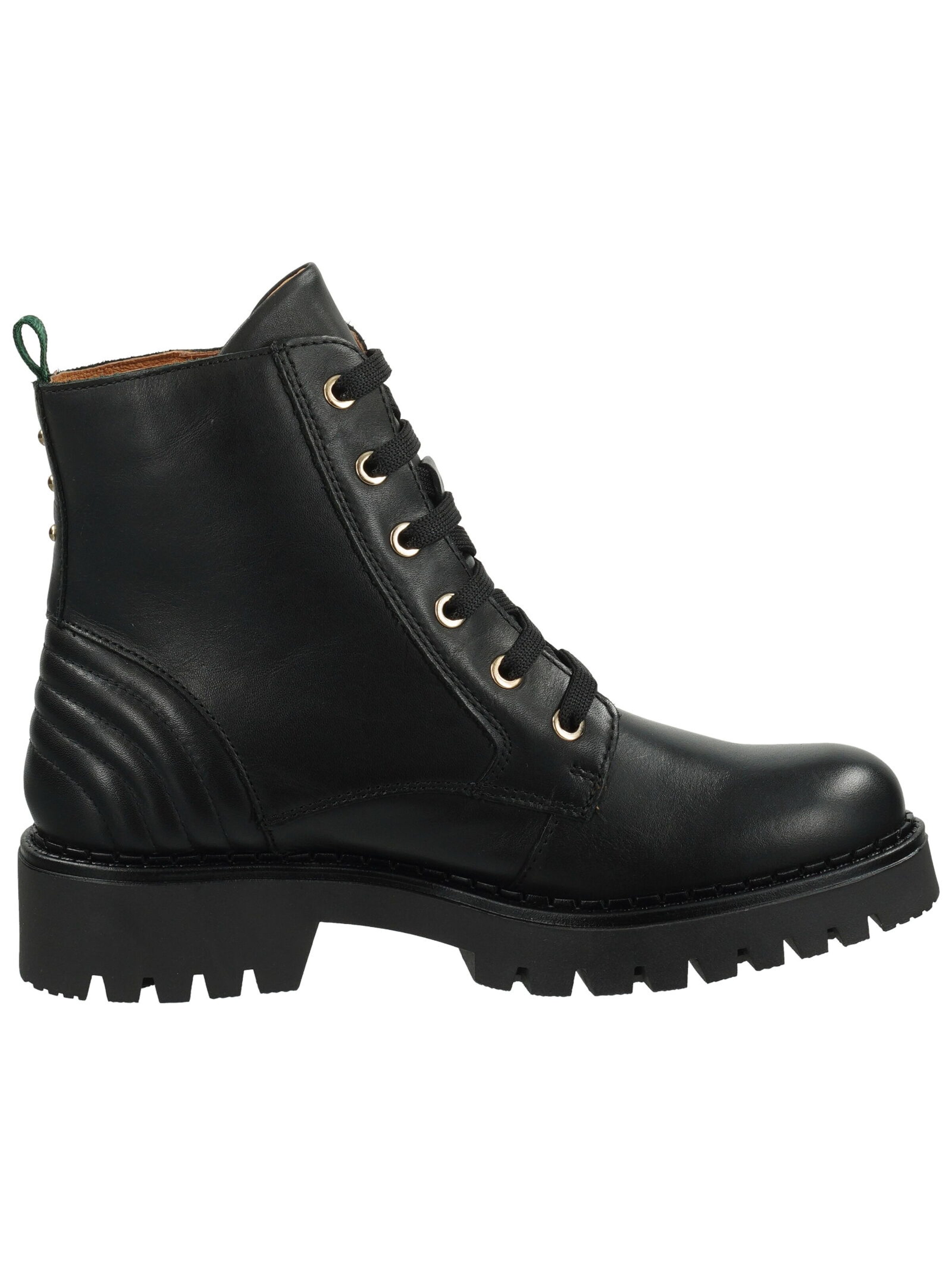 PIKOLINOS Schnürstiefelette in Schwarz