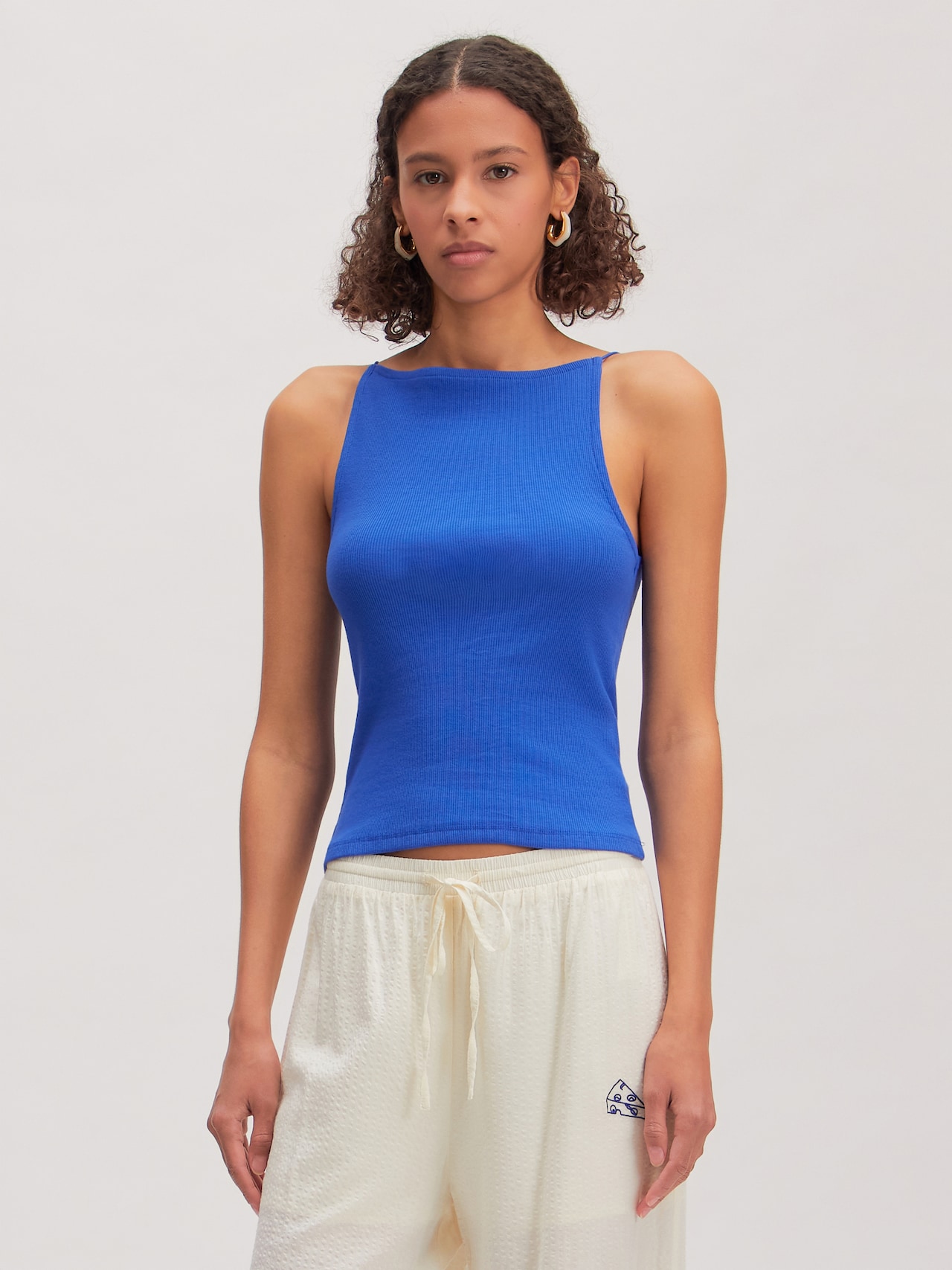 EDITED Haut 'Leilani' bleu