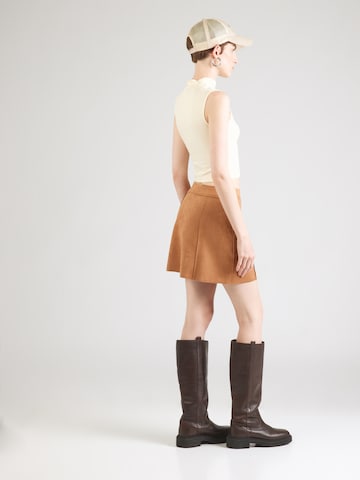 ABOUT YOU - Loosefit Falda 'Lotta' en marrón