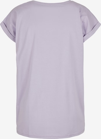 Merchcode T-Shirt 'Grl Pwr' in Lila