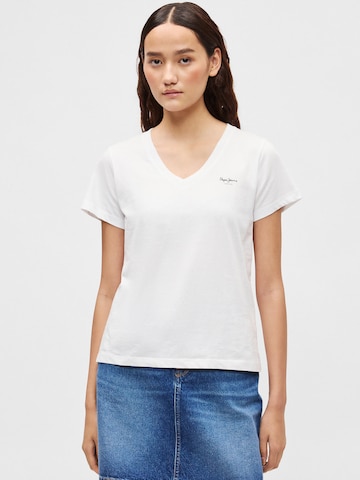 Pepe JeansMajica - bijela boja: prednji dio