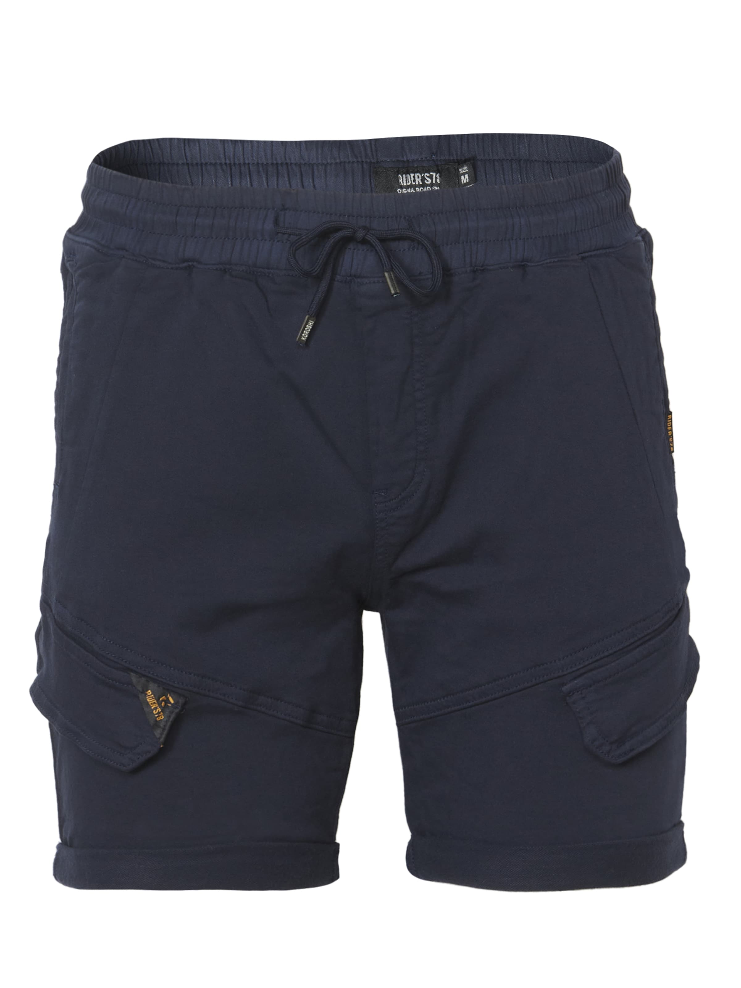 KOROSHI tavaline Klapptaskutega teksapüksid, värv sinine: eest vaates