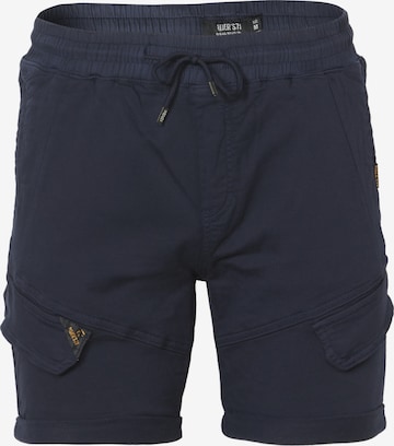 KOROSHI Regular Cargofarkut värissä sininen: etupuoli